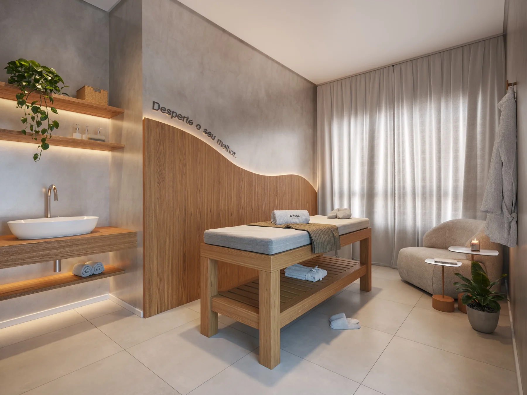 Espaço Wellness do AYRA