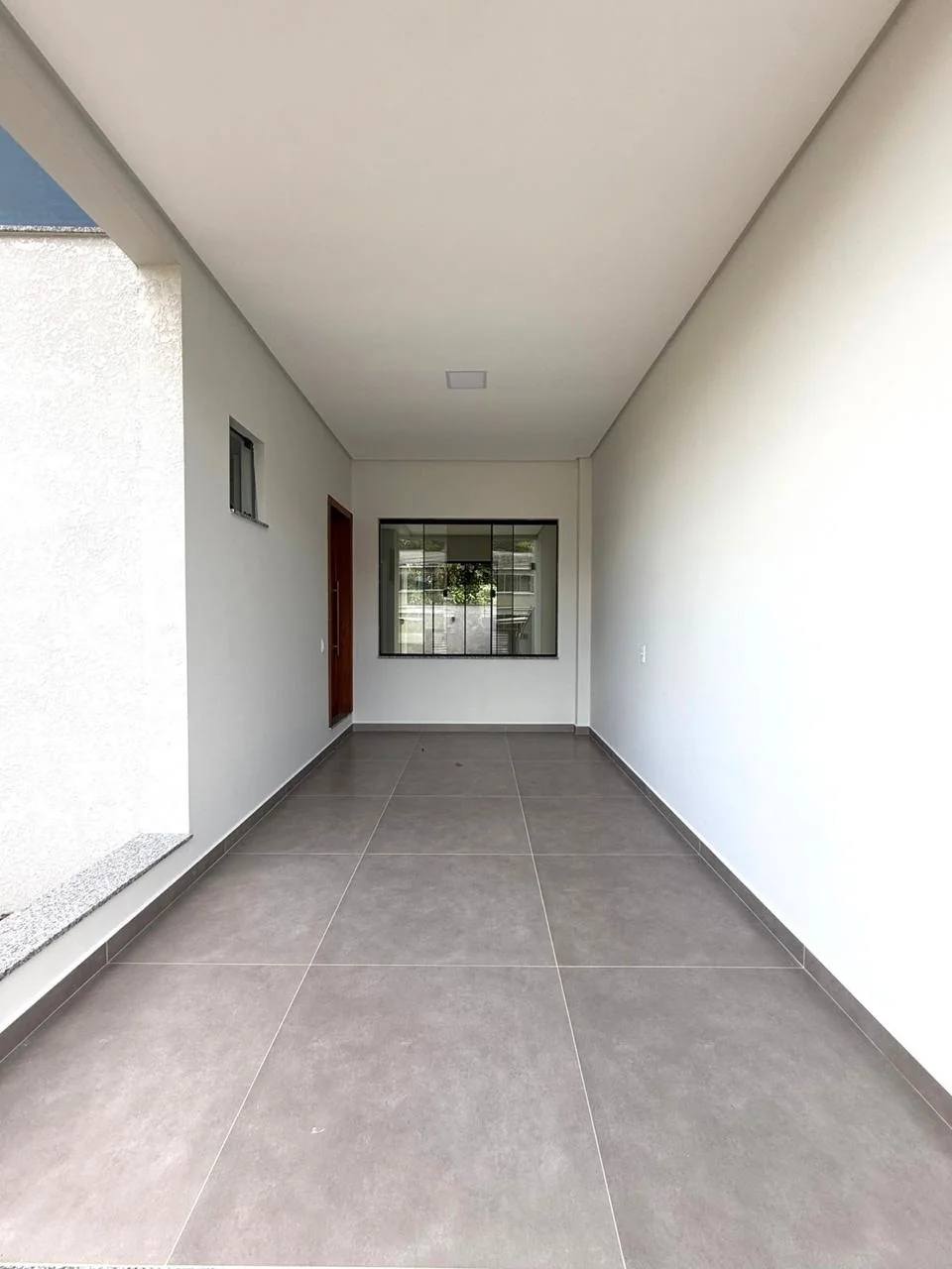 Garagem coberta