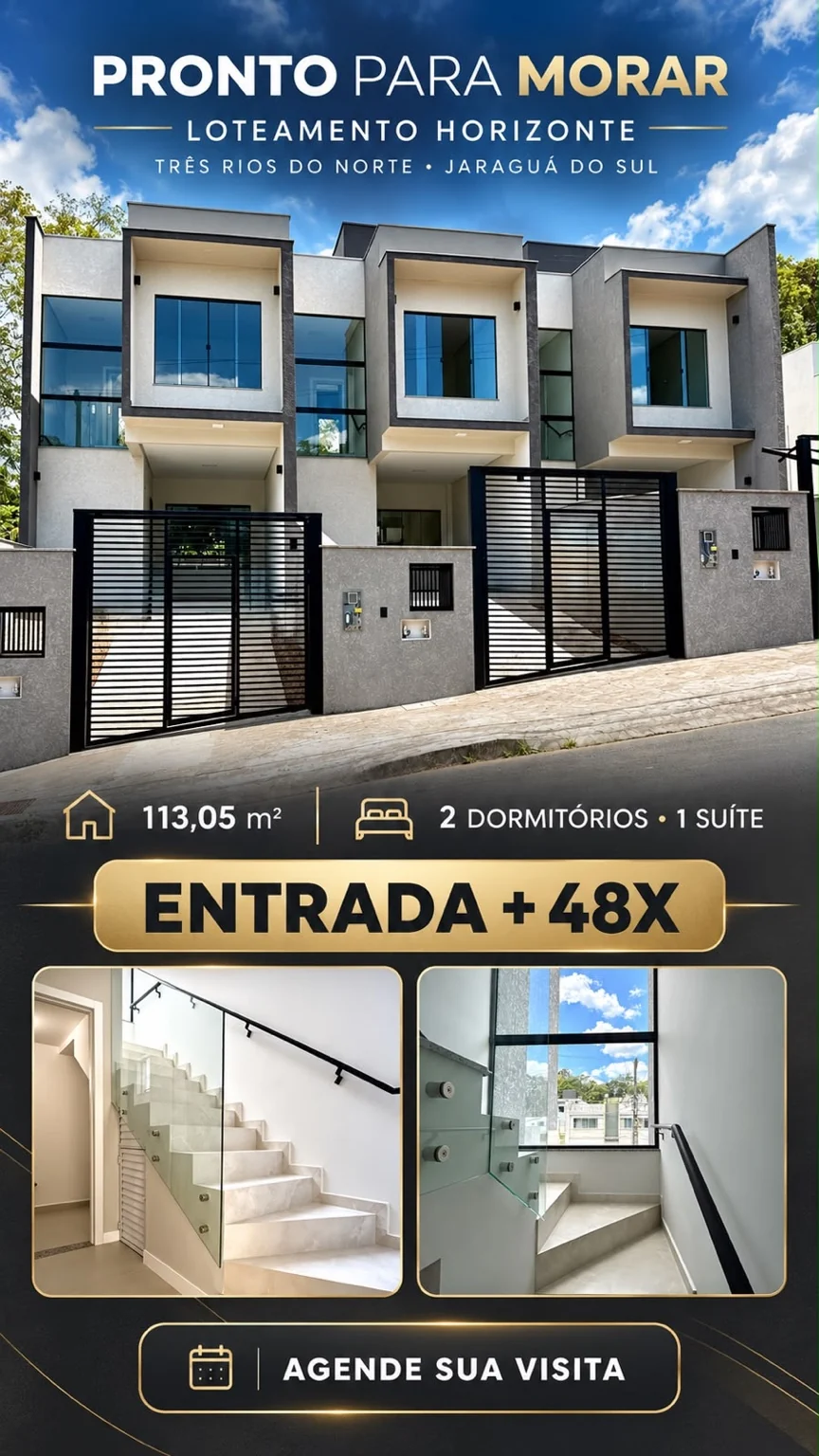 Material de divulgação do Residencial Justen